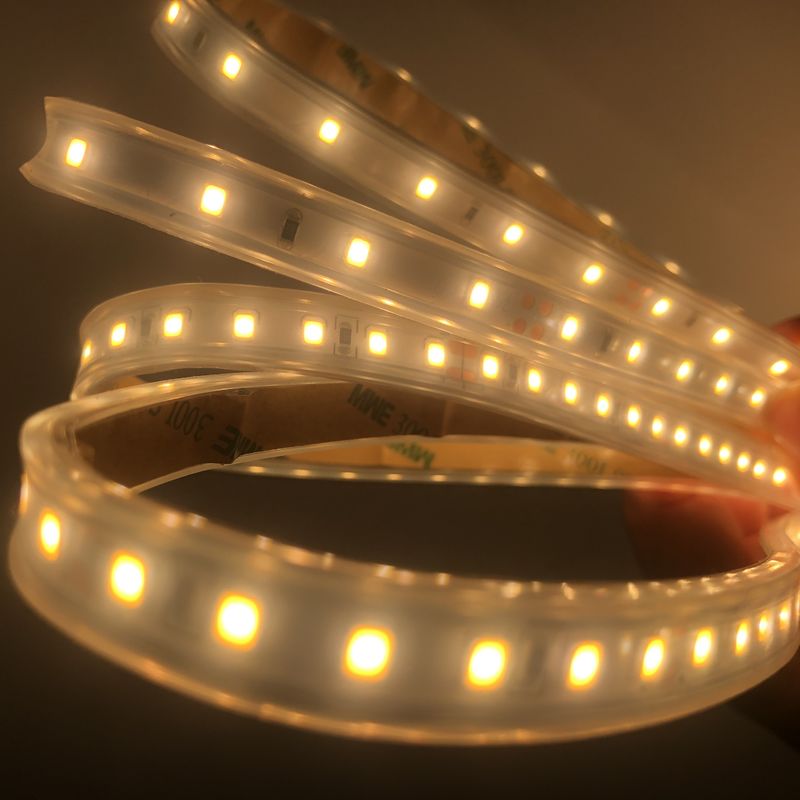 3000K 4000K 6500K 12 Volt LED شرائط إضاءة مرنة 24V SMD2835 ذكي ثنائي اللون يعمل بالماء