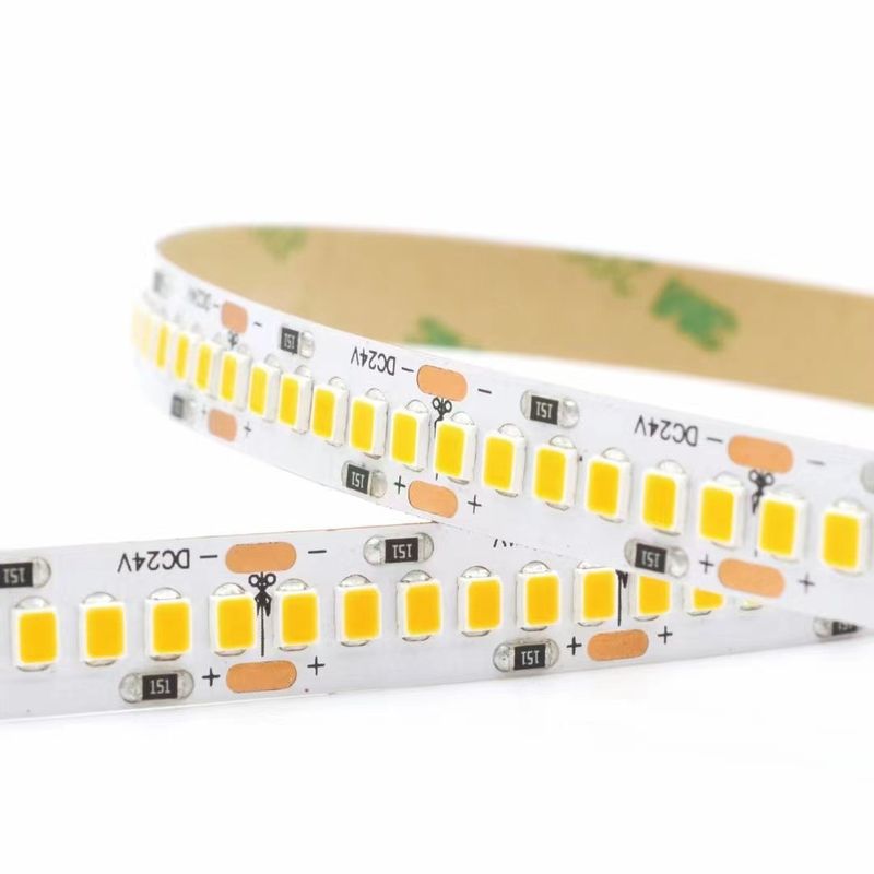 3000K 4000K 6500K 12 Volt LED شرائط إضاءة مرنة 24V SMD2835 ذكي ثنائي اللون يعمل بالماء