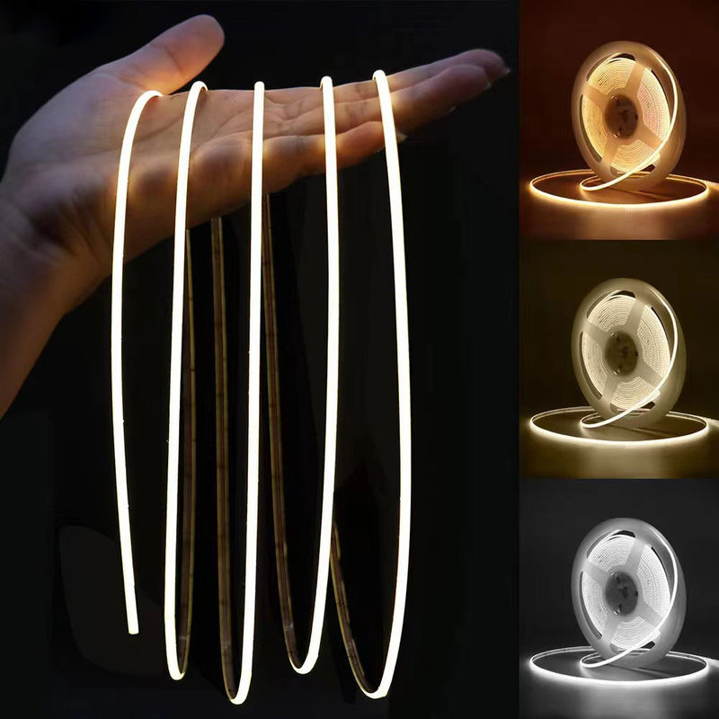 2700K-6500K 12V LED شريط البوليفيين 24V رقائق عالية الكثافة ديكور المنزل الداخلي