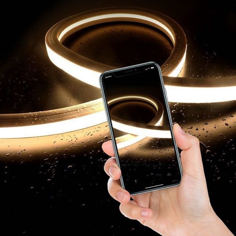 24V 8W 3000K فليكس ليد نيون قطاع ضوء زخرفة IP65 IP67