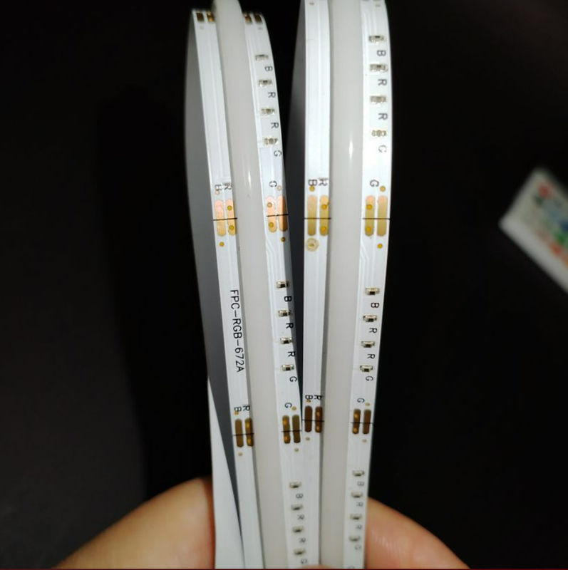 RGBW قطاع ضوء COB DC 24V كثافة عالية 14.4W 4000K ديكور داخلي