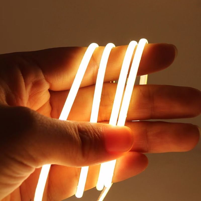 DC 24V LED COB ضوء الجانب العلوي الباعث CCT عكس الضوء 560Chips / M 16.4FT