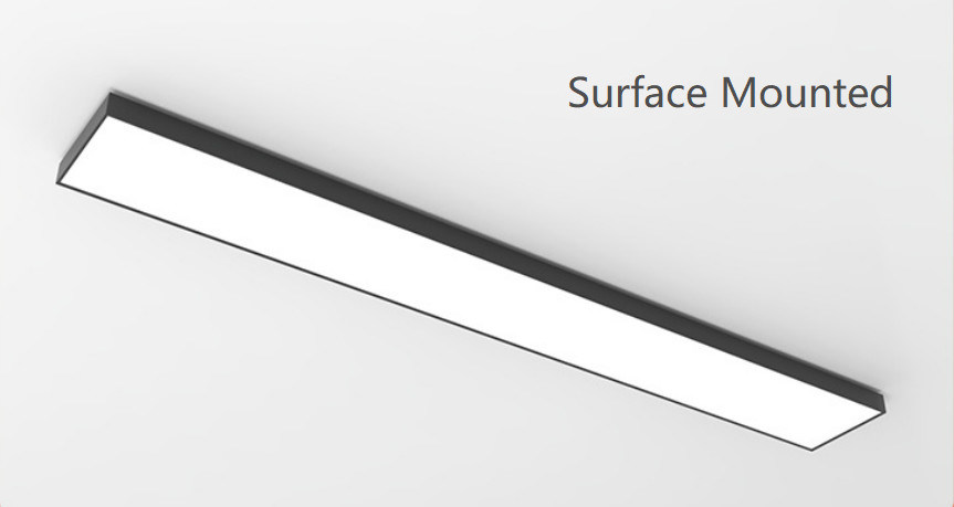 سطح جبل خطي معلق ضوء لاعبا اساسيا AC85-277 تغيير لون مزدوج 0-10V