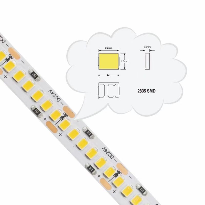 شريط LED مرن مقاوم للماء في الهواء الطلق 13 واط سطوع عالي للديكور