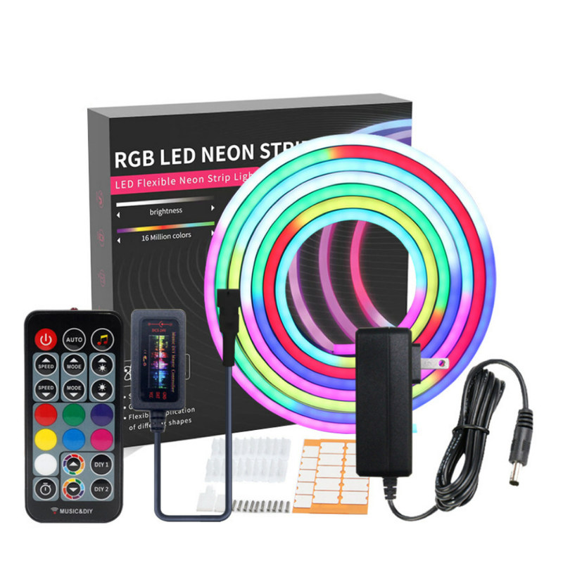 22-24lm / Led شريط نيون من السيليكون ضوء شخصية LED علامات نيون لديكور الزفاف إشارات نيون مخصصة ديكور داخلي للحائط