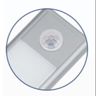 مصباح إضاءة LED مرن قابل لإعادة الشحن بمنفذ USB لاسلكي ، مستشعر حركة ، مصباح إضاءة للخزانة تحت العداد