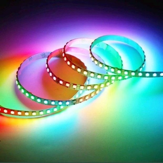 300LEDs 12 فولت مرنة شقة مصباح ليد قطاع الأشعة فوق البنفسجية SMD5050 16.4 قدم / 5 متر لطلاء الجسم الداخلي للحفلات
