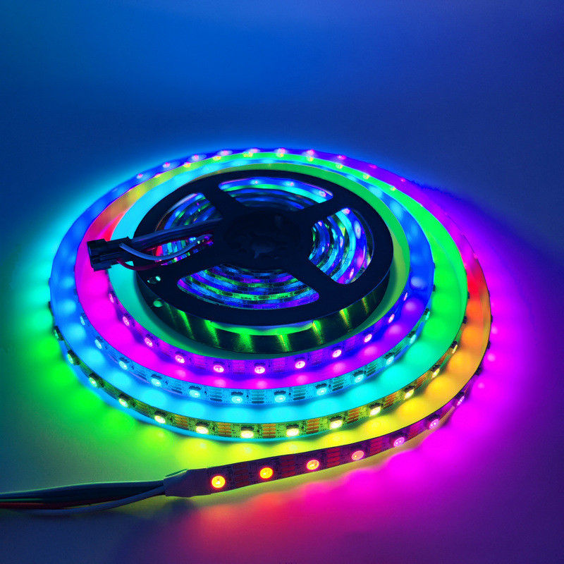 شريط أنبوب مرن 12 فولت SMD 5050 RGB متعدد الألوان 300 LEDs