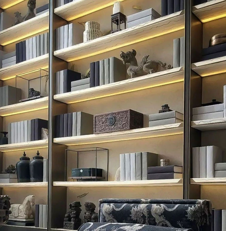 5W 8W 10W 12W 14.4W تحت الجرف إضاءة LED نوع V لرف المطبخ