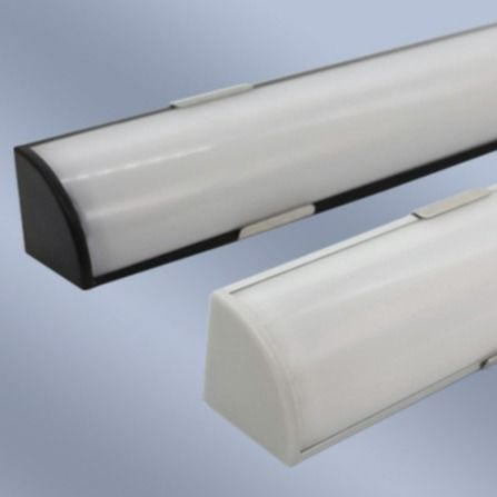 16x16mm V نوع LED أضواء تحت الرفوف الألومنيوم النتوء الشريط الصلب الخفيفة مع المغناطيسي