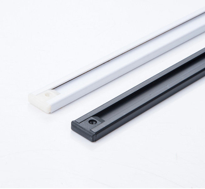 اللون الأسود 24V LED المسار ضوء المسار حبل السكك الحديدية الخفيفة