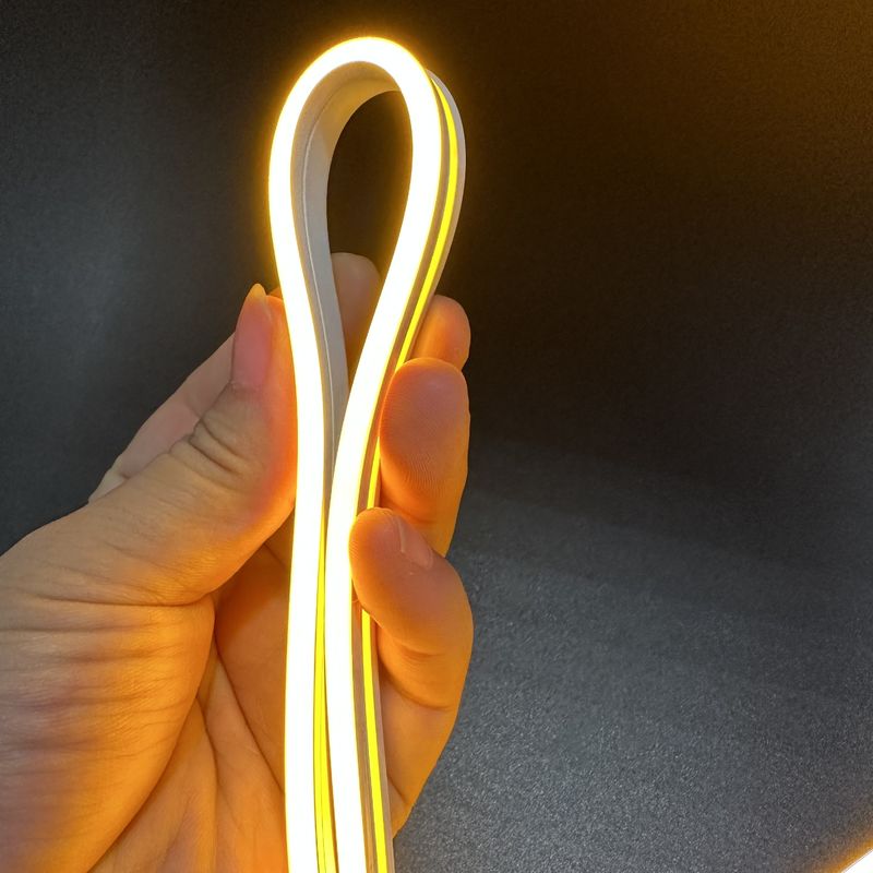 أضواء led نيون مرنة أنبوب 24V 2700 ~ 6500K داخلي / خارجي IP65 12W أنبوب ضوء السيليكون