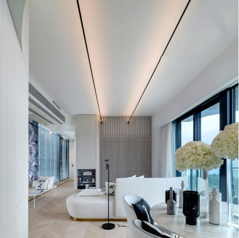 الإضاءة الداخلية Skyline Linear Light 14.4W 120 ° 4m 5m 6m 8m led Flex string light