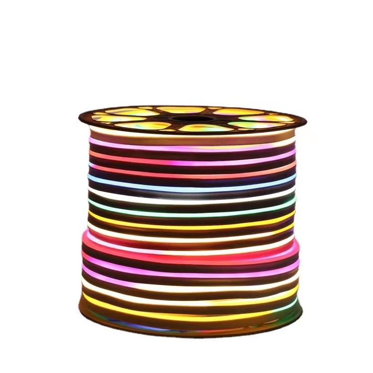 240LEDs / M LED نيون أنبوب مرن 14.4W / M أنبوب سيليكون للزينة