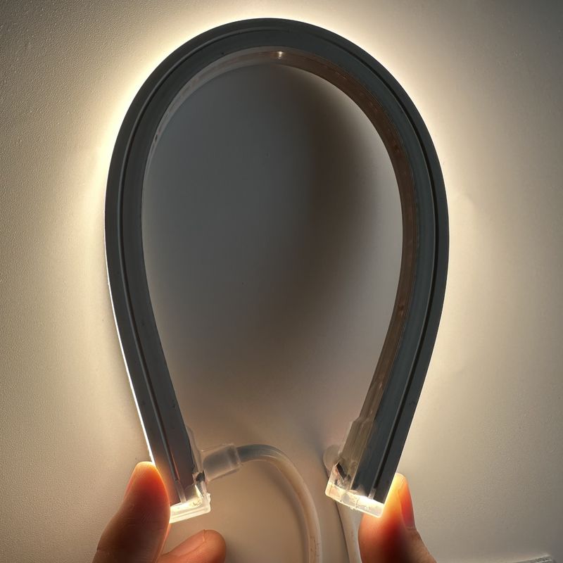 DC 12V / 24V خطوط نيون لينة 120LEDs / M للداخلية / الخارجية LED سيليكون 24V ضوء النيون