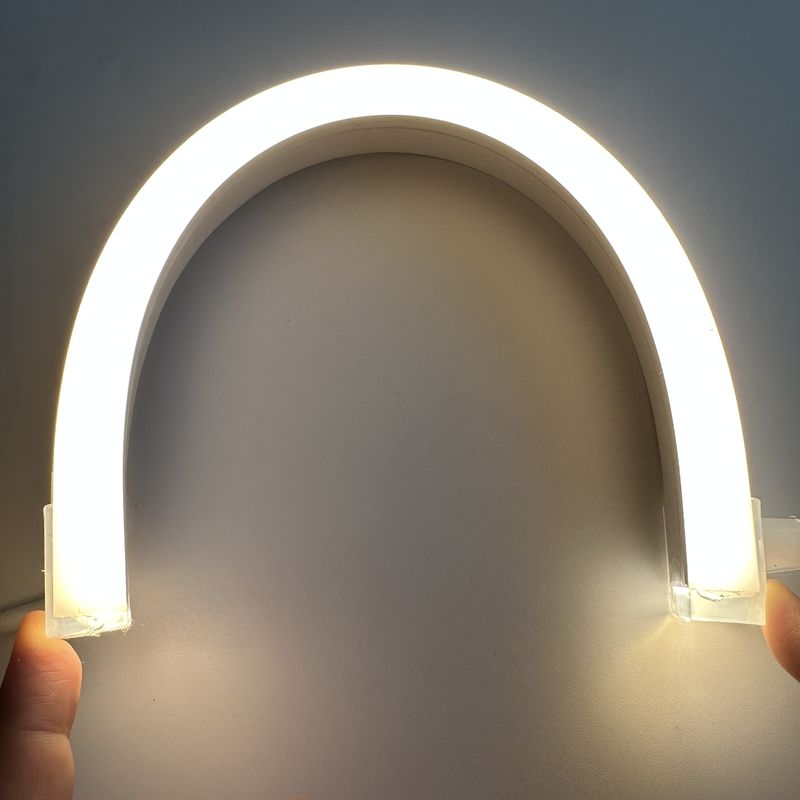 IP65 سيليكون نيون قطاع الصمام الخفيفة 12V / 24V RGBW DMX512 12W ضوء خطي مرن